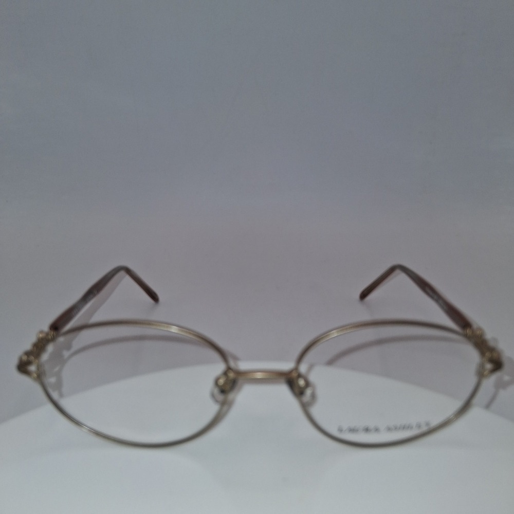 Laura Ashley ANTONIA CHAMPAGNE GOLD 51-17-135 Full Rim Eyeglasses FRAMES ONLY